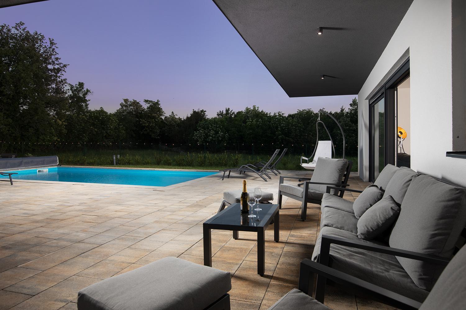 Marčana Vila Nora With Heated Pool מראה חיצוני תמונה