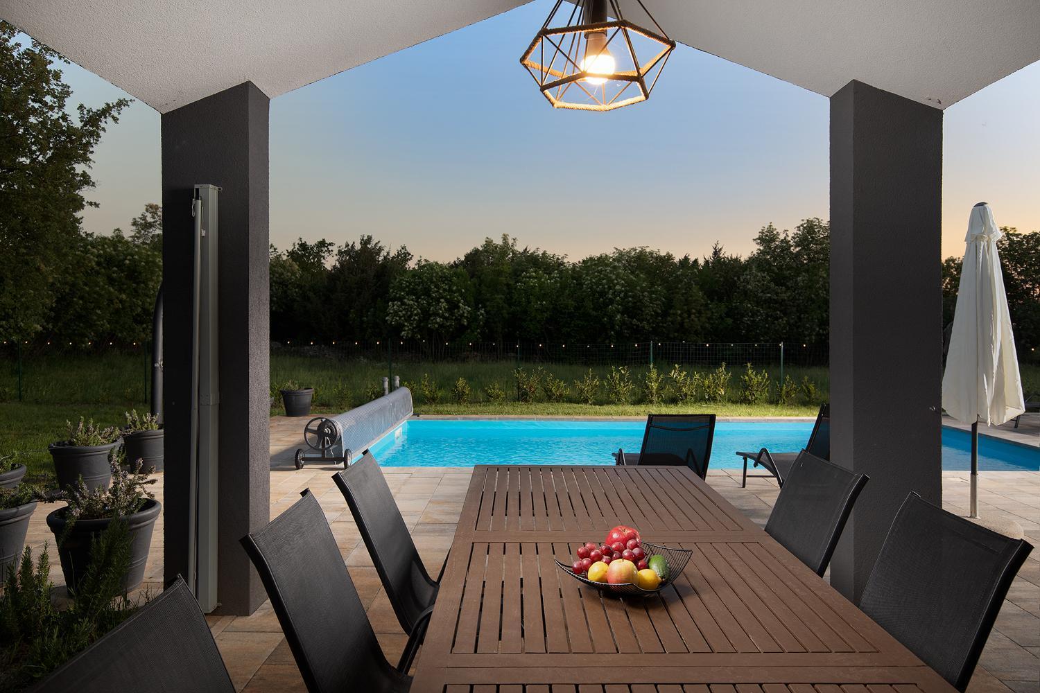 Marčana Vila Nora With Heated Pool מראה חיצוני תמונה
